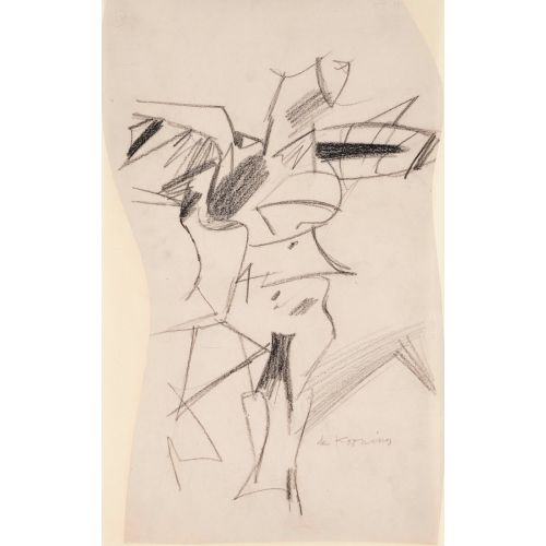 Willem De Kooning, Study For A Woman