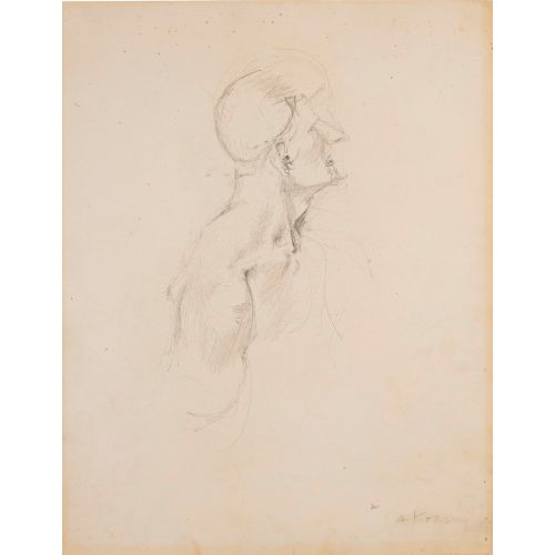 Willem De Kooning, Camcı Otoportresi Çalışması
