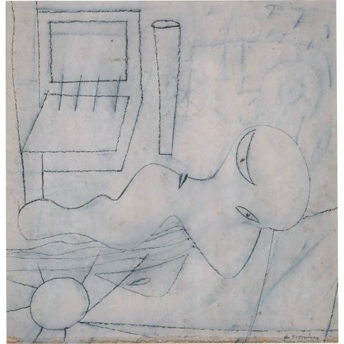 Willem De Kooning, Study For Stenographer