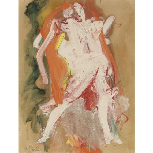 Willem De Kooning, Study Of A Woman 2