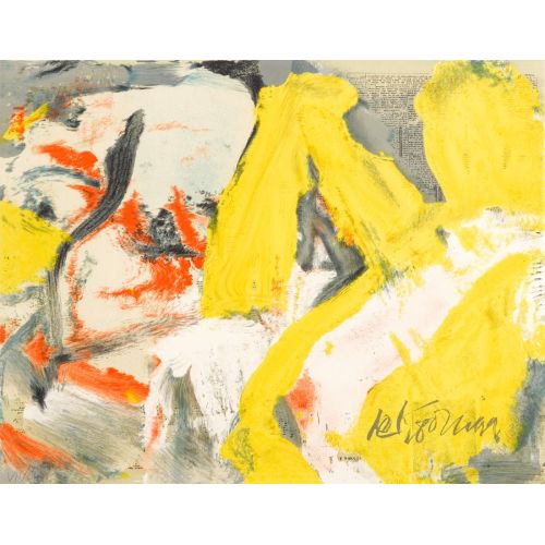 Willem De Kooning, Adam Ve Büyük Sarışın