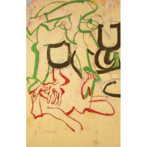Willem De Kooning, Torso Of A Man