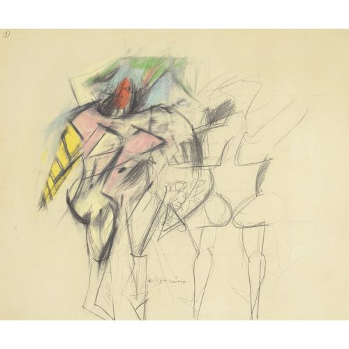 Willem De Kooning, Two Women 3