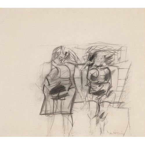Willem De Kooning, Two Women 4