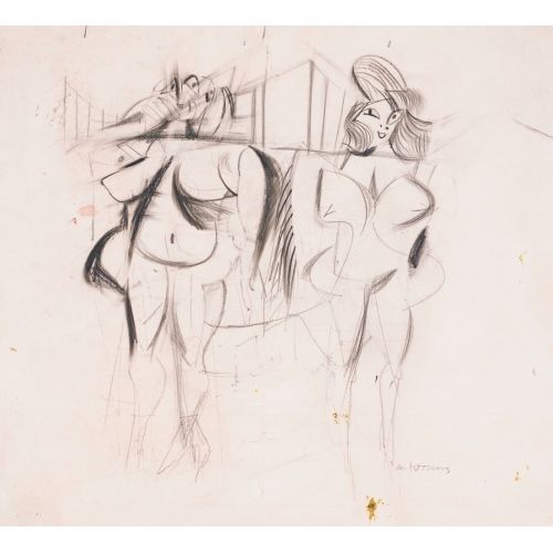 Willem De Kooning, Two Women 11