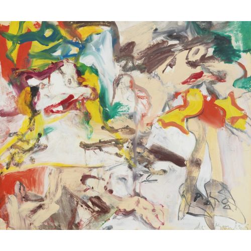 Willem De Kooning, Two Women In A Landscape