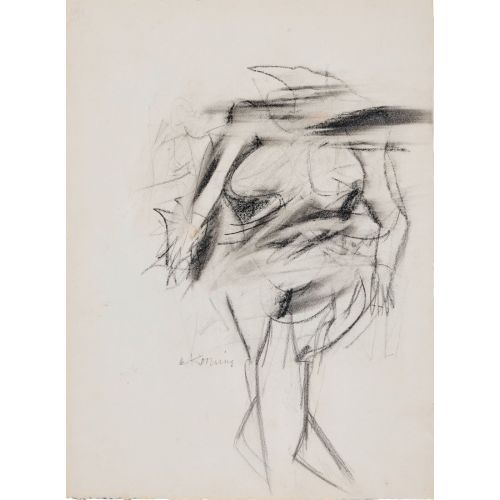 Willem De Kooning, Untitled Woman 1