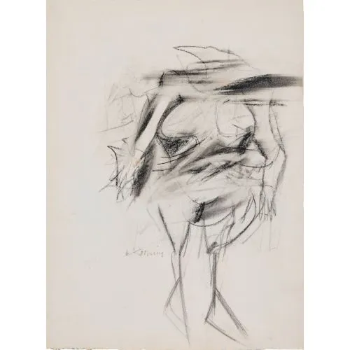 Willem De Kooning, İsimsiz Kadın 1 Soyut Dışavurumculuk Willem De Kooning, İsimsiz Kadın 1 Soyut Dışavurumculuk Sanat Akımları Kanvas Efektli Tablo, Resim Kağıdı Baskısı