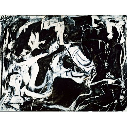 Willem De Kooning, Beyaz Ve Siyah
