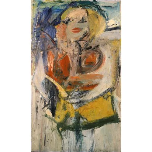 Willem De Kooning, Woman 13 Abstract Expressionism Willem De Kooning, Woman 13 Abstract Expressionism Art Movements Canvas, Drawing Paper Prints, Reproduction Oil Painting and High