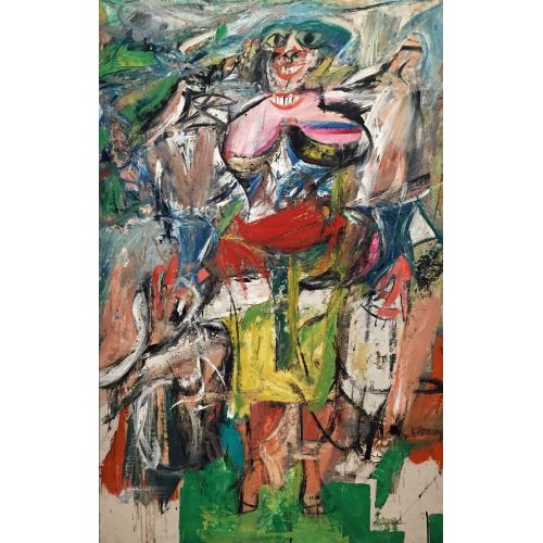 Willem De Kooning, Woman And Bicycle
