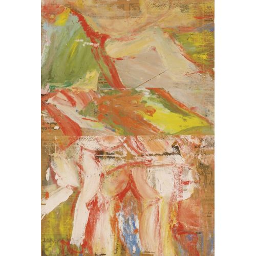 Willem De Kooning, Woman In A Landscape 4