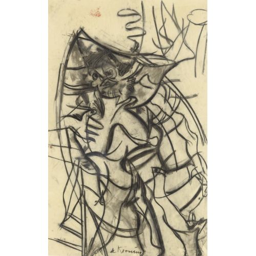 Willem De Kooning, Woman In A Rowboat