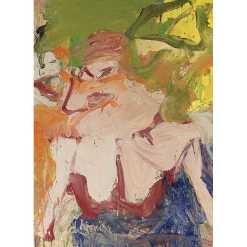 Willem De Kooning, Woman On A Sign II Willem De Kooning, Woman On A Sign II