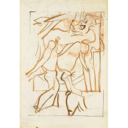 Willem De Kooning, Woman With High Heels Willem De Kooning, Woman With High Heels