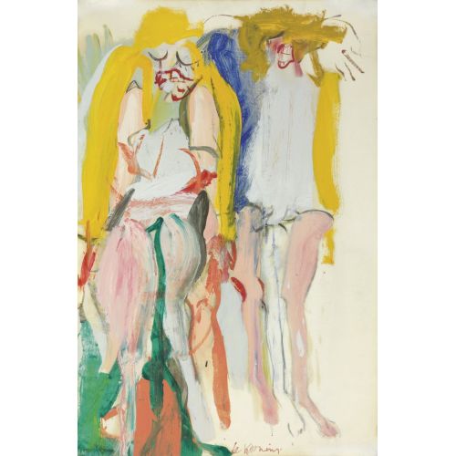 Willem De Kooning, Women Singing I Willem De Kooning, Women Singing I