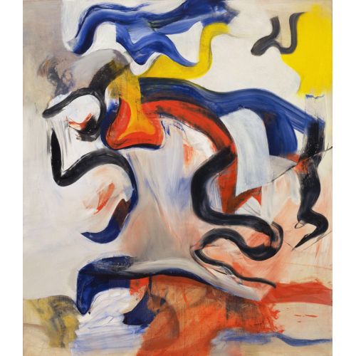 Willem De Kooning, Soyut 63 Willem De Kooning, Soyut 63