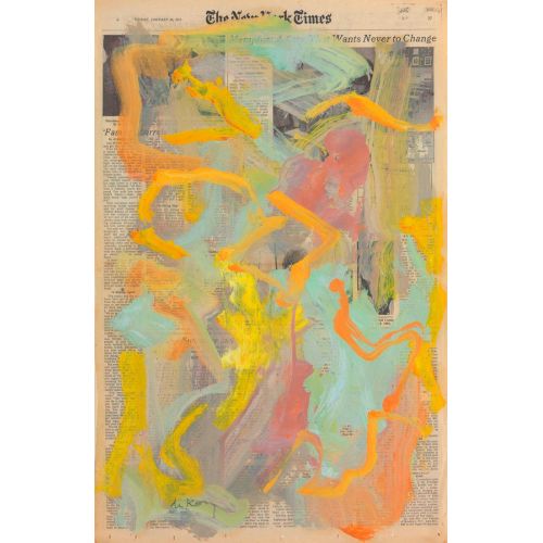Willem De Kooning, Soyut 69 Willem De Kooning, Soyut 69
