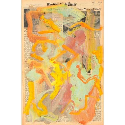 Willem De Kooning, Abstract 75 Willem De Kooning, Abstract 75