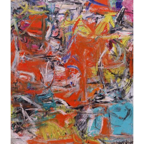 Willem De Kooning, Abstract Compotition 5 Willem De Kooning, Abstract Compotition 5