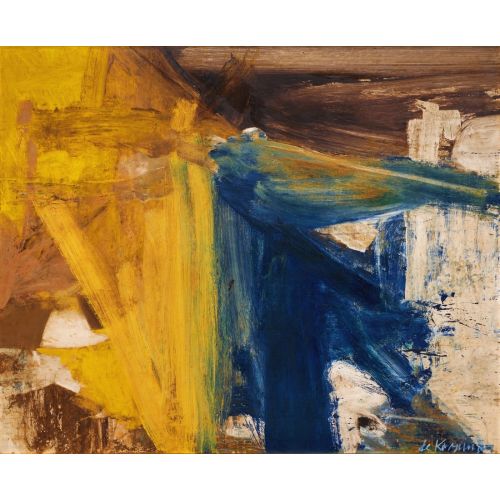 Willem De Kooning, Weehawken'da Soyut Yapraklar Willem De Kooning, Weehawken'da Soyut Yapraklar