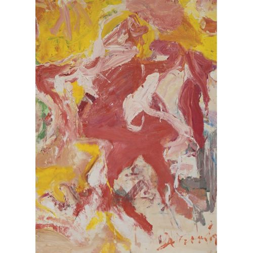 Willem De Kooning, Abstract Red Man Willem De Kooning, Abstract Red Man