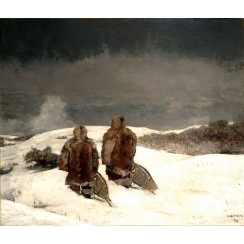 Below Zero, Winslow Homer Below Zero, Winslow Homer