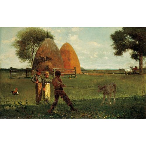 Buzağı Sütten Kesme, Winslow Homer Buzağı Sütten Kesme, Winslow Homer