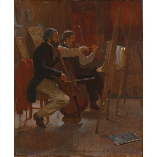 The Studio, Winslow Homer