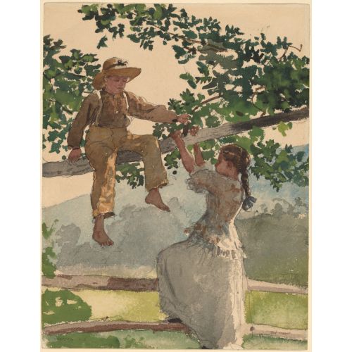 Çitlerin Üzerinde, Winslow Homer Çitlerin Üzerinde, Winslow Homer
