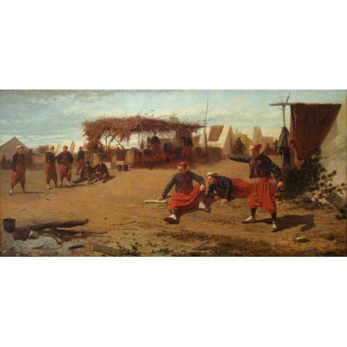 Pitching Quoits, Winslow Homer
