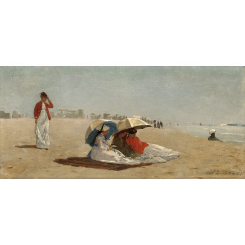 East Hampton Beach, Long Island, Winslow Homer East Hampton Beach, Long Island, Winslow Homer