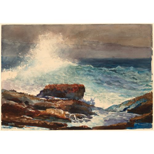 Incoming Tide Scarboro Maine, Winslow Homer Realism Art Movements Incoming Tide, Scarboro Maine by Winslow HomerRenowned artist