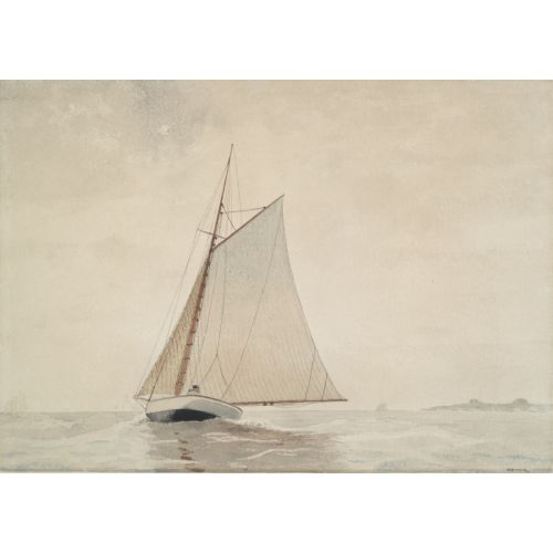 Sailing Off Gloucester, Winslow Homer