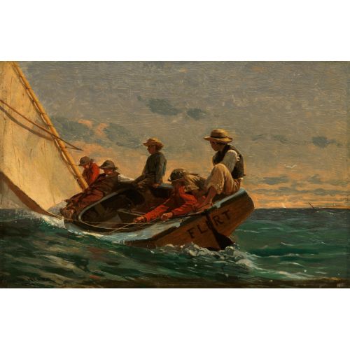 The Flirt, Winslow Homer