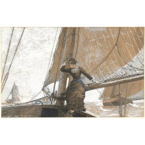 Yachting Girl, Winslow Homer Realism Yachting Girl, Winslow Homer Realism Art Movements Yachting Girl, Winslow HomerThe esteemed artwork Yachting Girl is a classic