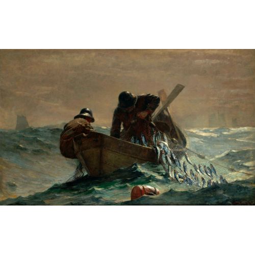 The Herring Net, Winslow Homer The Herring Net, Winslow Homer