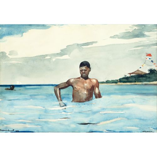 Yıkanan, Winslow Homer