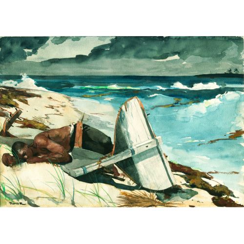 After The Hurricane, Bahamas, Winslow Homer After The Hurricane, Bahamas, Winslow Homer