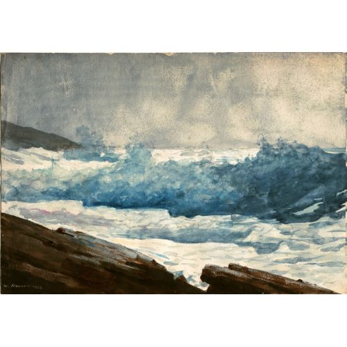 Prout's Neck, Breakers, Winslow Homer