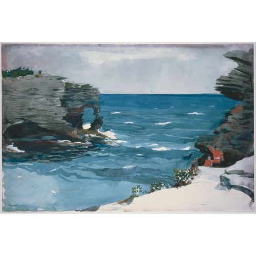 Kayalık Sahil, Bermuda, Winslow Homer Kayalık Sahil, Bermuda, Winslow Homer