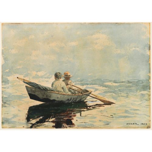 Kayıkta Çocuklar, Winslow Homer Kayıkta Çocuklar, Winslow Homer