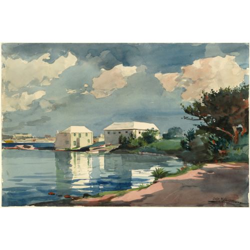 Salt Kettle, Bermuda, Winslow Homer Salt Kettle, Bermuda, Winslow Homer