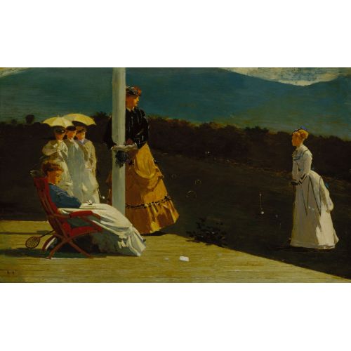 Croquet Match, Winslow Homer Croquet Match, Winslow Homer