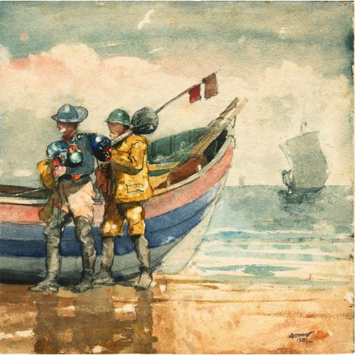 The Return, Tynemouth, Winslow Homer