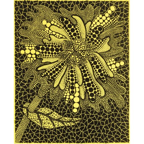 Yayoi Kusama, Flower 2 Pop Art Yayoi Kusama, Flower 2 Pop Art Art Movements Canvas, Drawing Paper Prints, Reproduction Oil Painting and High Resolution Image