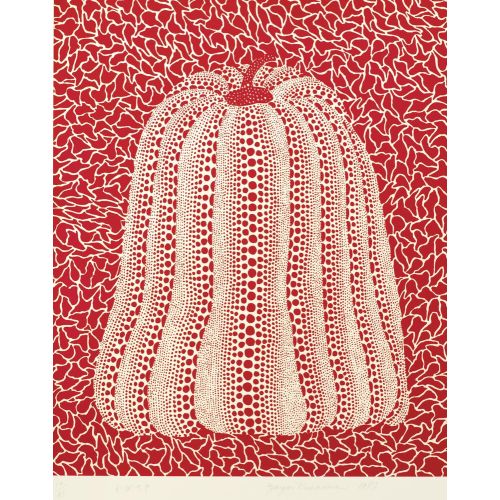 Yayoi Kusama, Red Pumpkin 12 Yayoi Kusama, Red Pumpkin 12