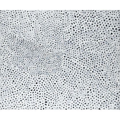 Yayoi Kusama, Beyaz Ve Gri Sonsuzluk Ağları 24 Yayoi Kusama, Beyaz Ve Gri Sonsuzluk Ağları 24