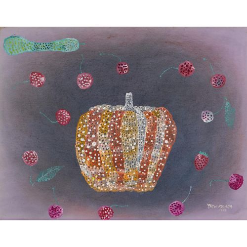 Yayoi Kusama, Landscape With Pumpkins