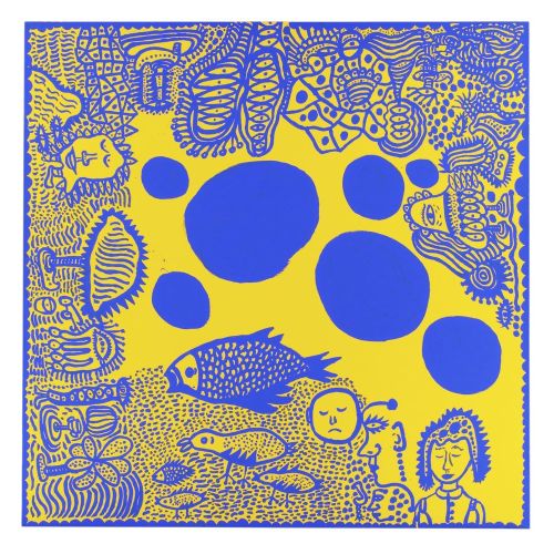 Yayoi Kusama, Blue Polka Dots